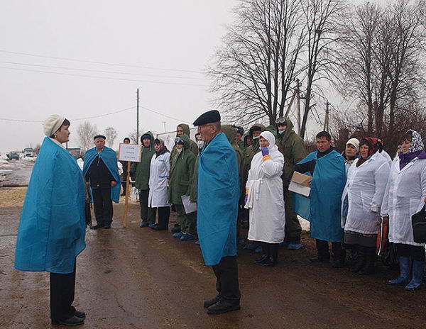 В Аликовском районе проведена командно-штабная тренировка по ликвидации очага африканской чумы свиней